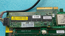 HP SMART ARRAY P400 504022-001 512MB PCI-E 2.0 X8 SAS RAID CARD CABLES BATTERY
