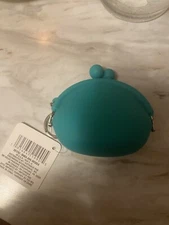 Silicone Clasp Coin Purse NWT Green
