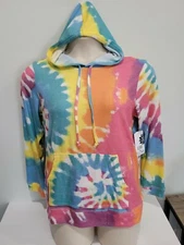 NWT Ebb & Flow Plus Size Pullover Tie Dye Hoodie- Size 2X