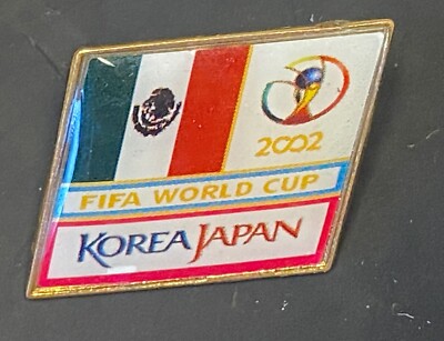 FIFA 2002 WORLD CUP KOREA JAPAN - MEXICO FLAG TEAM PIN | eBay