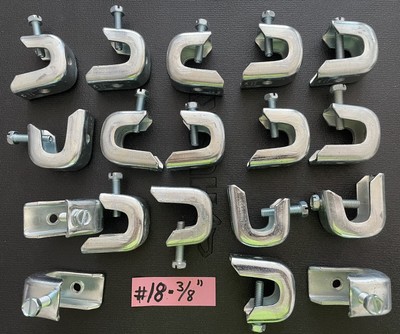 (#18)-NVent/ Caddy BC400 3/8 Beam Clamps 18 pack.