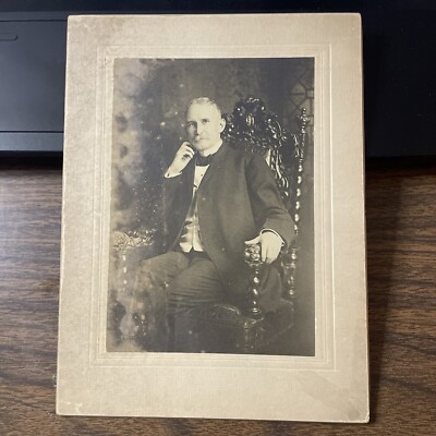 1910 Signed Howard H Russell Original Vtg Photo Prohibition Anti-Saloon League