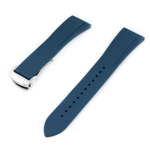 Deployant FKM Rubber Quick Release Watch Straps butterfly deployment clasp QR - Picture 37 of 153