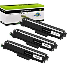 3PK TN227 BK Toner Cartridge Compatible with HL-L3210CW HL-L3230CDW MFC-L3710CW