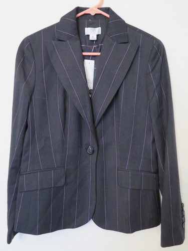Ann Taylor Loft Gray Blazer Jacket 