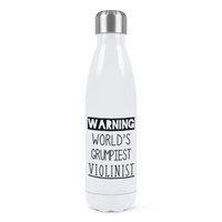 Warnung World's Grumpiest Geiger Doppelwand Wasserflasche Toll Best Lustig