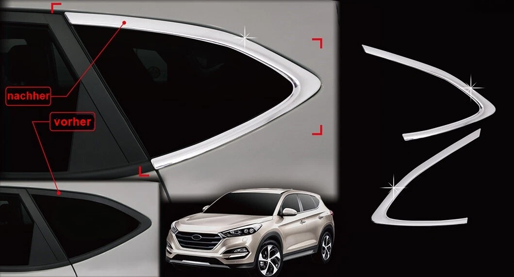Hyundai tucson chrome sale accessories