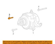 CHRYSLER OEM 03-12 Avenger Shocks Components-Shock Mount Mount Bolt 6104223AA