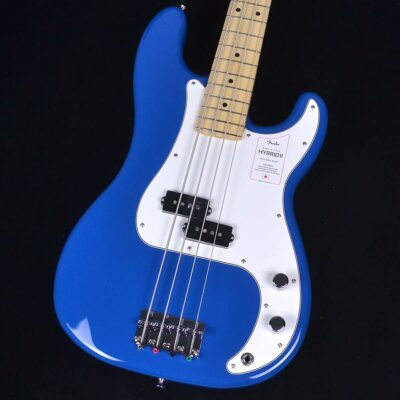 Fender Made in Japan Hybrid II Precision Bass Forest Blue with Gig