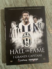 GAZZETTA DVD JUVENTUS HALL OF FAME I GRANDI CAPITANI BONIPERTI SCIREA DEL PIERO