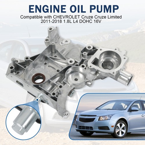 Oil Pump For 2011-2018 Chevrolet Cruze Cruze Limited 1.8L L4 DOHC 25195118 - Picture 3 of 7