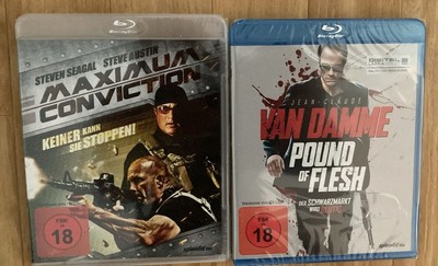 Maximum Conviction / Pound of Flesh Blu Ray NEU + OVP 20%Rabatt beim Kauf von 4