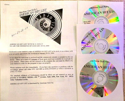 1/29/00 MACHINE GUN KELLY's AMERICAN HIT LIST 3 HOUR FULL