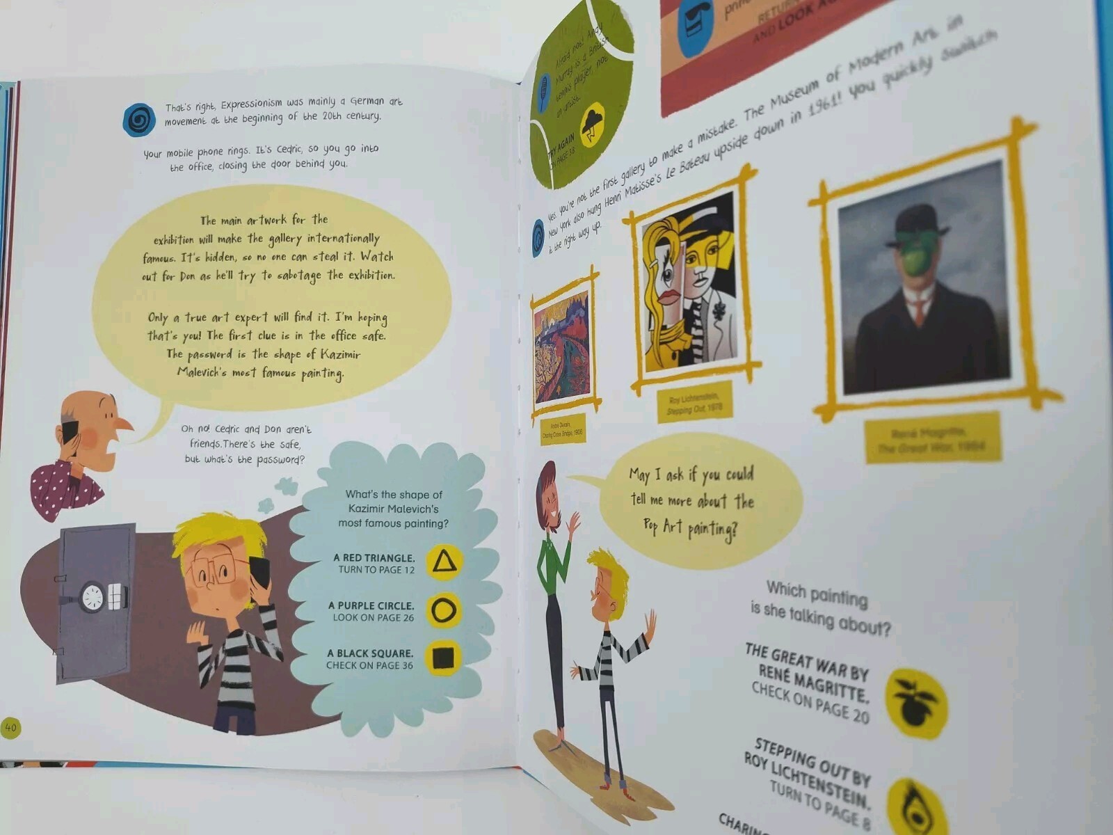 ✅Modern Art Mayhem Book 2016 Hodge Susie Famous Artists 1st Teaching 🎭🖼️📘👀📸