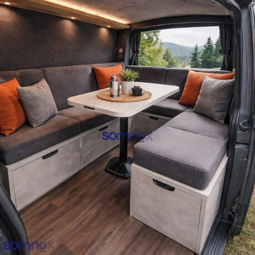 Caravan Motorhome Campervan Boat Custom Made Foam Seating Cushions UK