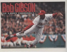 1998 Fleer Sports Illustrated Then & Now Great Shots Bob Gibson #18GS HOF 0gj5