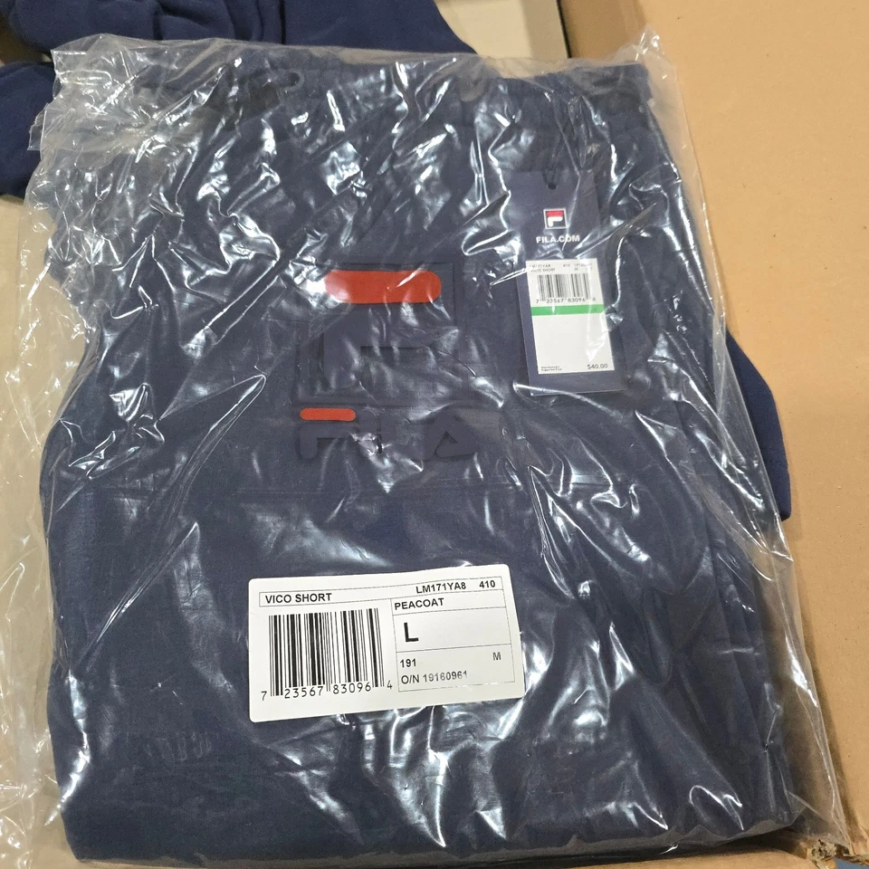 Pantalones Cortos Vico Fila Vintage Para Hombre - Chaquetón LM171YA8 - Talla Grande Foto 3 de 4