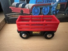 33651 Brio Wooden Train Red Cattle Wagon! Thomas! $1 Combined Shipping!