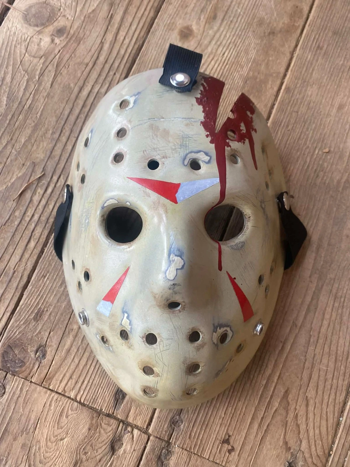 Friday the 13th part 4 Jason Hockey Mask final chapter horror prop