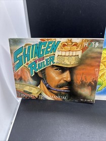 Shingen the Ruler + Map - Authentic Nintendo NES Manual Instruction Booklet