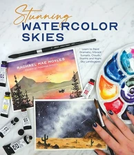 Stunning Watercolor Skies: Lea - VERY GOOD