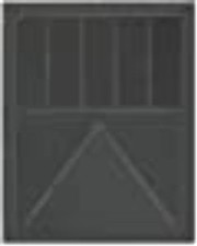 Mud Flaps, Black, Rubber, 30" L x 24" W, PR