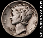 1941-S Silver Mercury Dime - Scarce  Better Date  No Reserve  #i4744