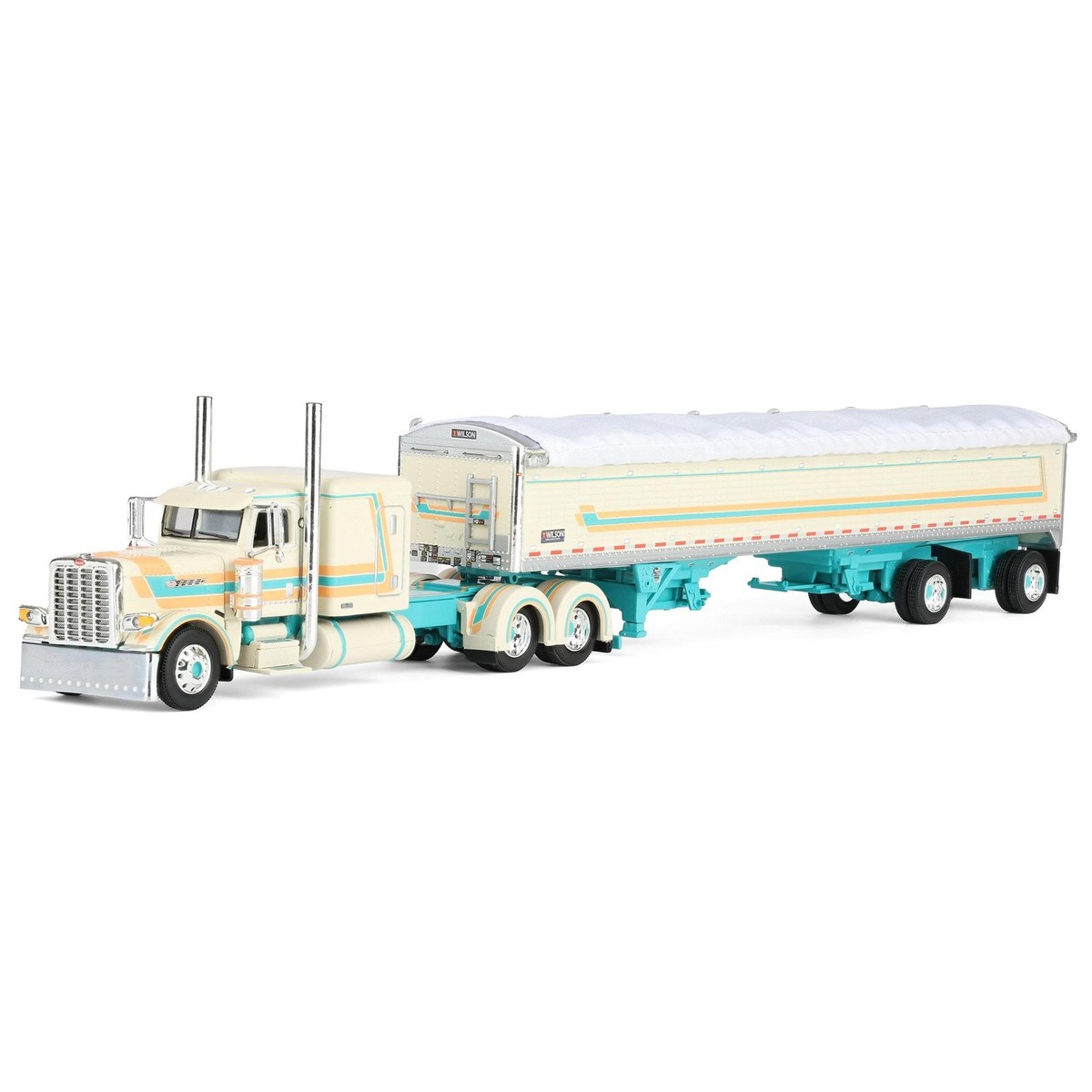 DCP 1/64 Peterbilt 389 Pride N Class Flat Top w/ Wilson Grain