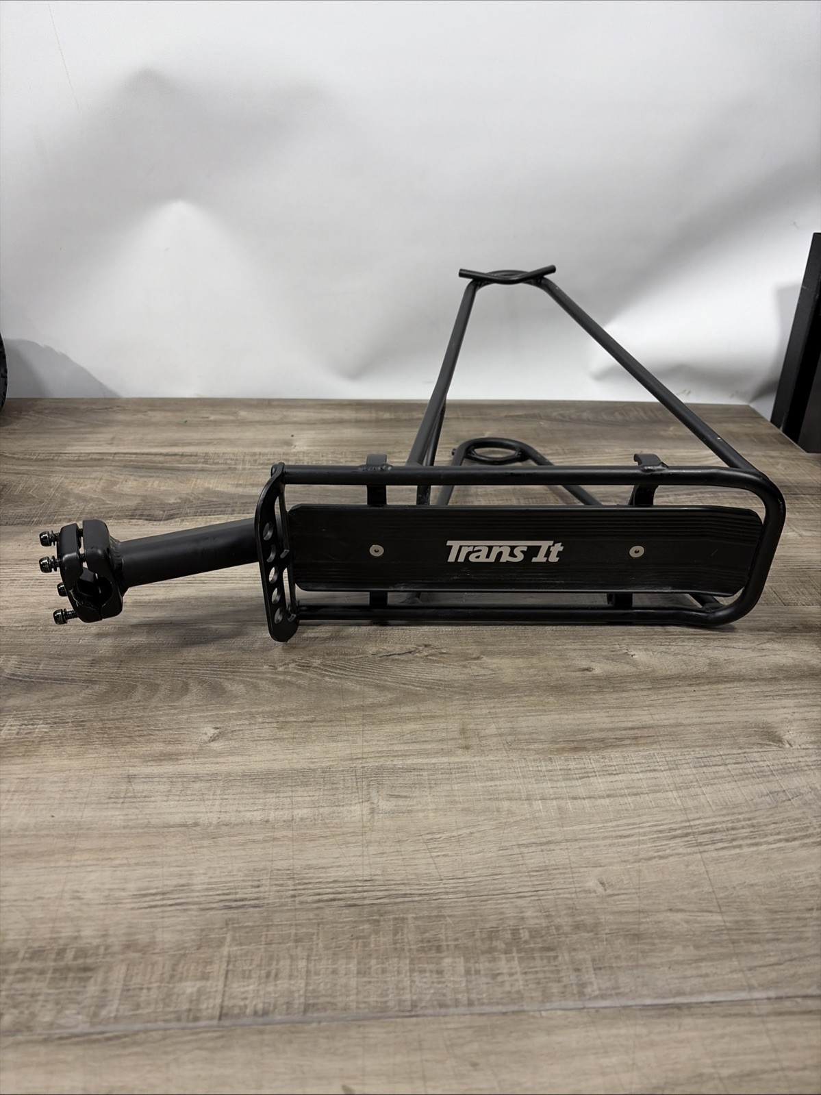 Trans It Floating Rear Luggage Bike Rack Attach To Seat Post Attach Side Bags 2