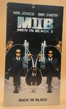 Men in Black II Back in Black MIIB VHS 2002 Will Smith **Buy 2 Get 1 Free**