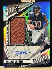 2023 Phoenix Rising Rookie Material Signature Roschon Johnson Football /199
