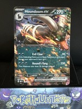 Pokemon Card Houndoom ex 134/197 Obsidian Flames Double Rare Holo Near Mint