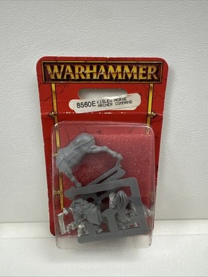 Games Workshop Warhammer 8560E Kislev Horse Archer Command Oldhammer VTG Metal