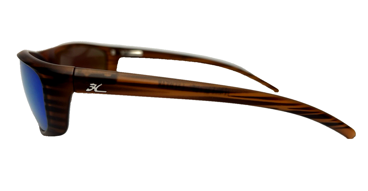Hobie Venice Sunglasses Satin Wood Grain Polarized Sea Green
