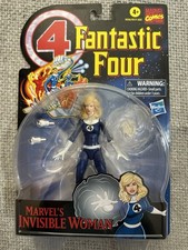 2021 Marvel Legends Retro Fantastic Four 4 INVISIBLE WOMAN 6  Action Figure New