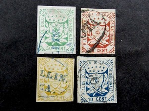 nystamps Colombia Stamp # 30-33 Used $163 L10y438