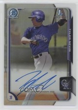 2015 Bowman Draft Chrome Draft Pick Auto Refractor Tyler Nevin #BCA-TN Auto s3g