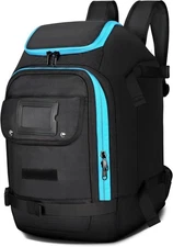 Ski Boot Bag, 50L Ski and Snowboard Boot Travel Backpack Waterproof Large Duf...