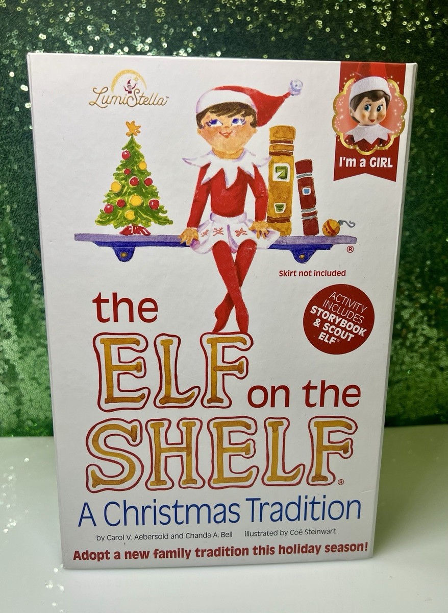The elf on the shelf 女の子 The Elf on the Shelf Girl Light Red and White for sale