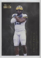 2021 Wild Card Nationals Promo Pack Matte Black Kwity Paye #MBC-22 Rookie RC 1md. rookie card picture