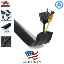 4ft Heavy-Duty Floor Cord Cover - Elegant Safety & Cable Management Solution