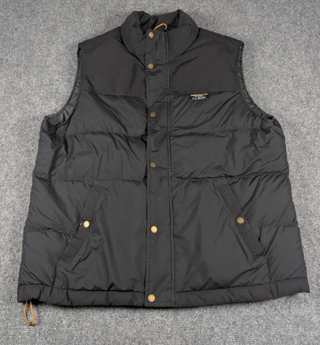 mens ll bean down vest products for sale | eBay