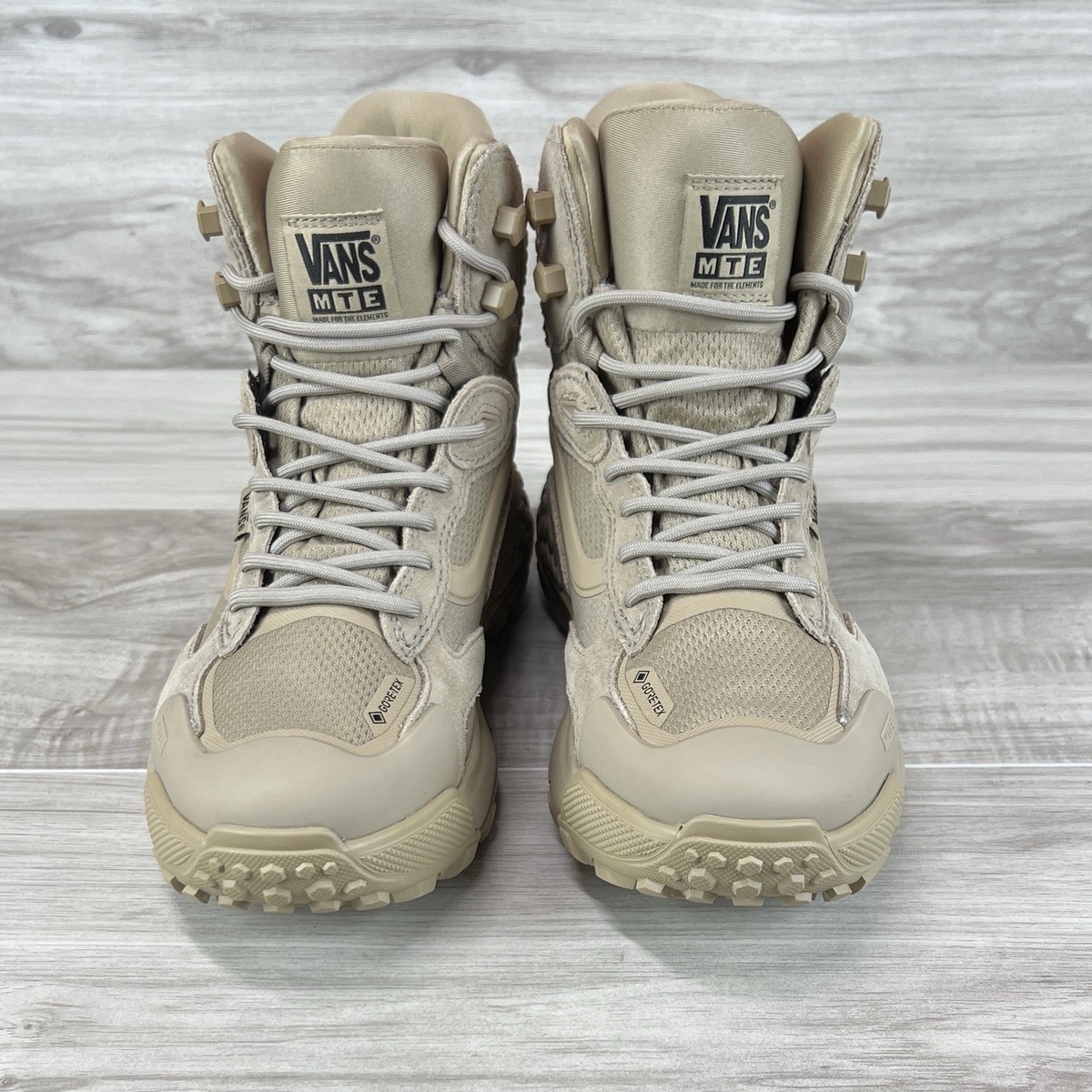Vans MTE Crestline Gore-Tex Shoes Hiking Boots Khaki Brown Men\'s Size 7 Tactical s-l1200.jpg main image 2