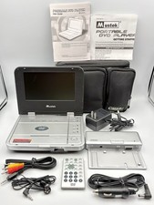 MUSTEK Portable DVD Player 7  Wide Screen, Remote, Battery, Cables, Carry Bag