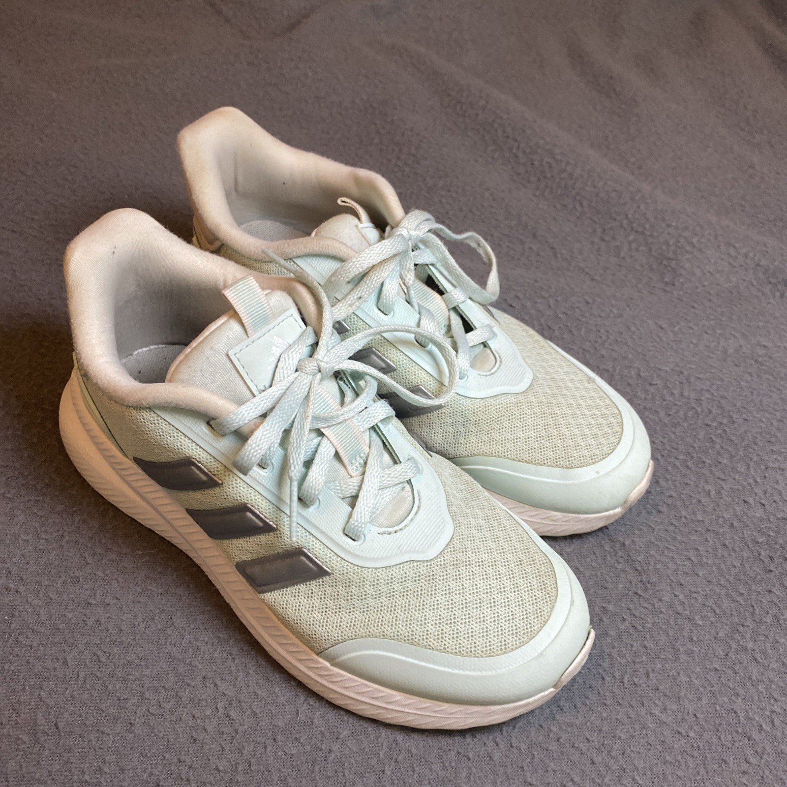 Adidas X Plrpath Girls Running Shoes Sz 3 White Green Mint Green Adidas X Plrpath Girls Running Shoes Sz 3 White Green Mint Green
