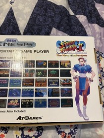 SEGA Genesis Ultimate Portable Game Playr AtGames Mega Man Capcom Street Fighter