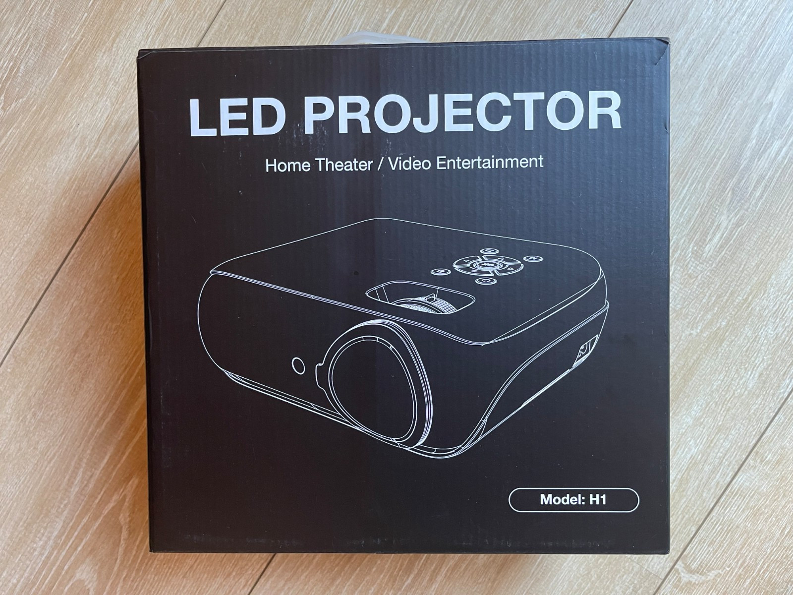 projecteur home cinéma androidbluetooth – vue détaillée