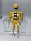 Vintage 1993 Bandai Mighty Morphin Power Rangers 8” Yellow Ranger Complete