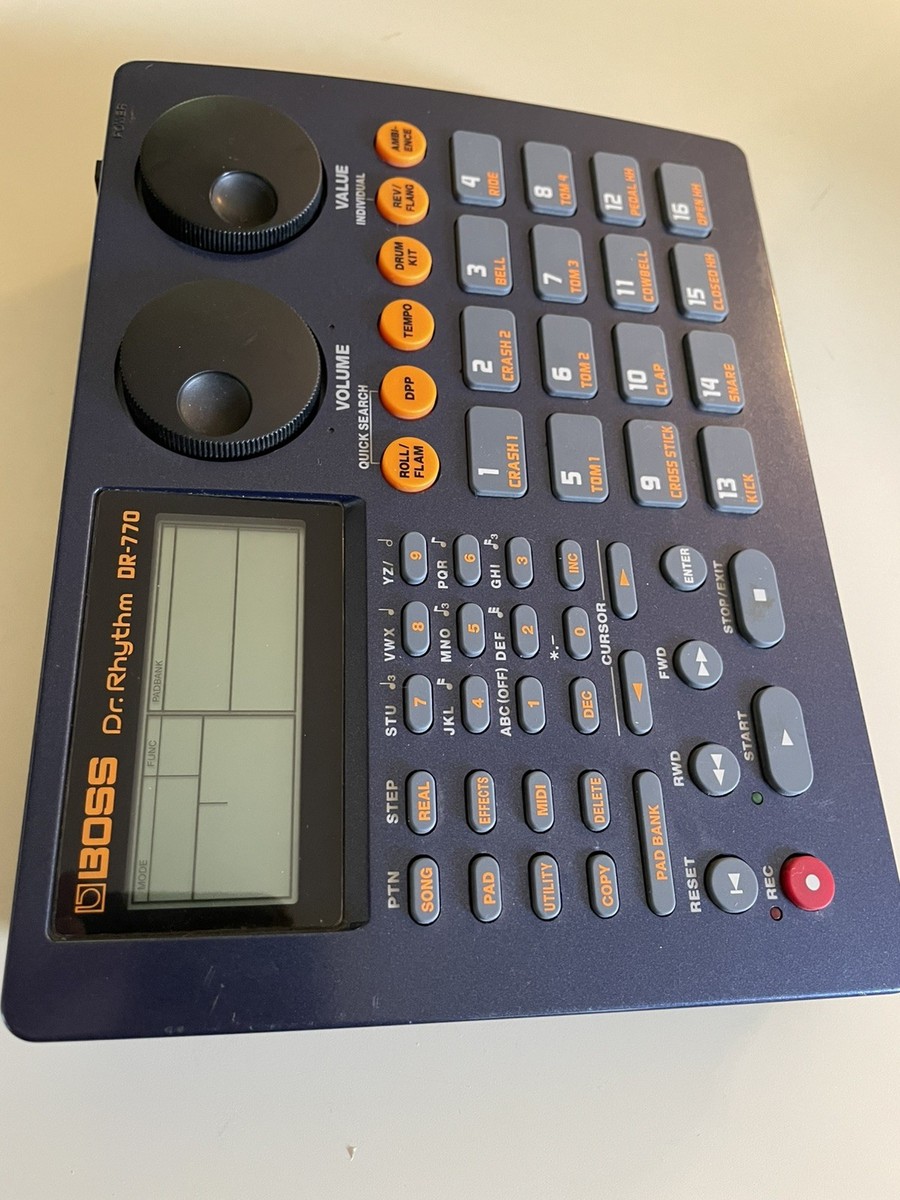 Boss DR-770 Dr. Rhythm Drum Machine for sale online | eBay
