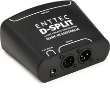 ENTTEC D-Split 4-port Isolated DMX Splitter 2-pack Bundle